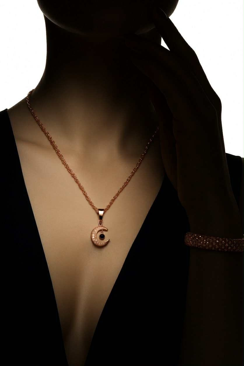 Moonlight Éternelle - Gold Custom Necklace