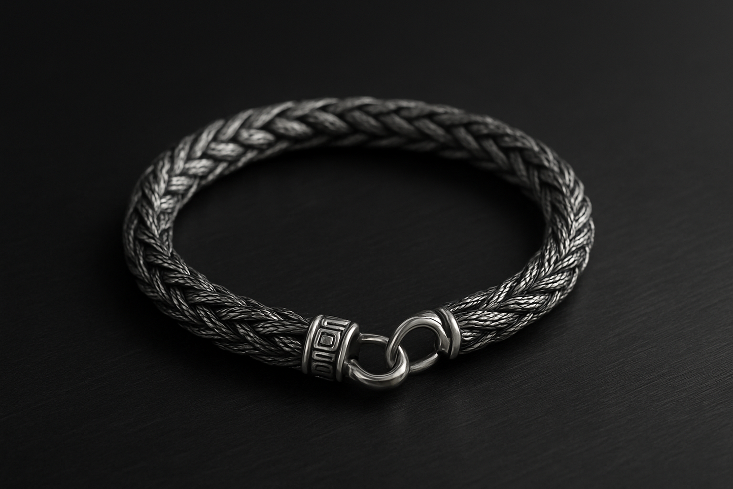Titan Weave – S925 Sterling Silver Men’s Bracelet