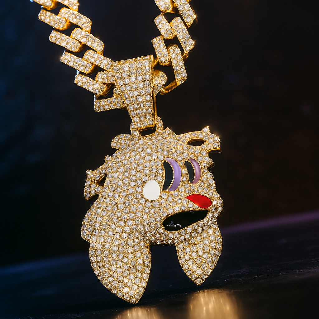 Street Luxe – Luxury Hip Hop Rabbit Pendant Cuban Necklace