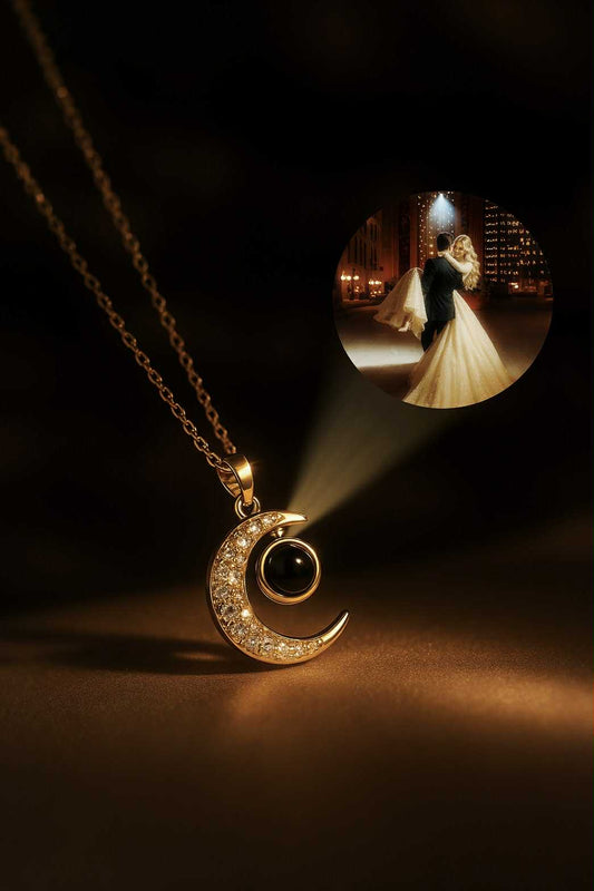 Moonlight Éternelle - Gold Custom Necklace