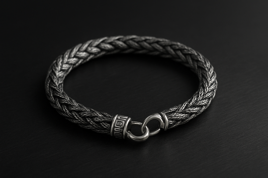 Titan Weave – S925 Sterling Silver Men’s Bracelet